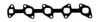 BGA MG5549 Gasket, exhaust manifold